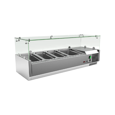 Refrigerated showcases